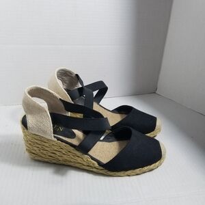 LAUREN BY RALPH LAUREN WEDGES SIZE 8